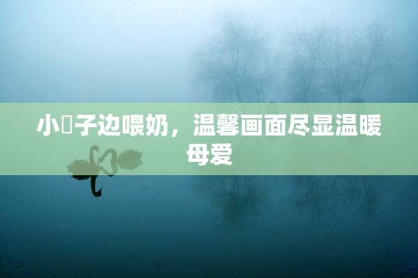 小峓子边喂奶，温馨画面尽显温暖母爱