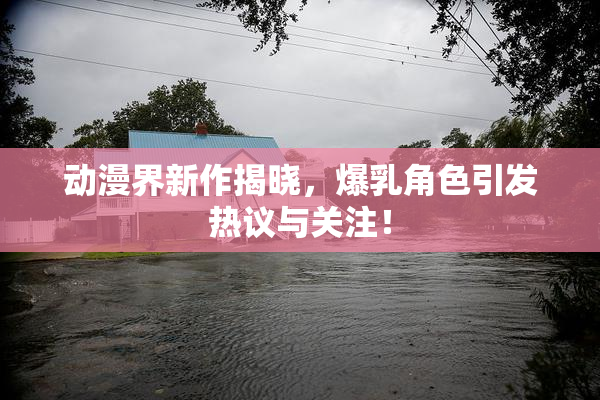 动漫界新作揭晓，爆乳角色引发热议与关注！