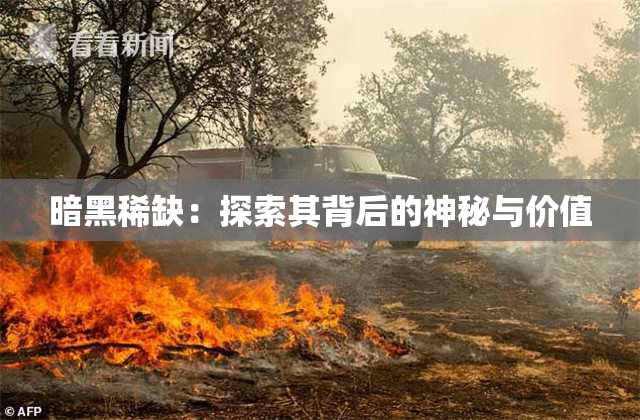 暗黑稀缺：探索其背后的神秘与价值