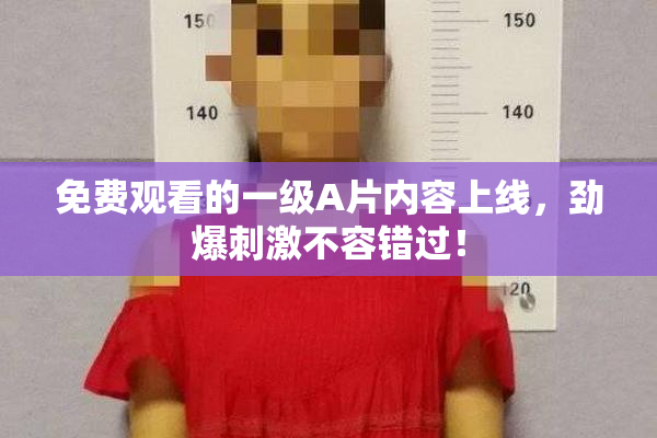 免费观看的一级A片内容上线，劲爆刺激不容错过！