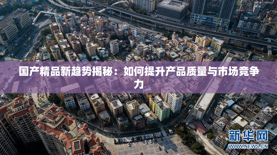 国产精品新趋势揭秘：如何提升产品质量与市场竞争力
