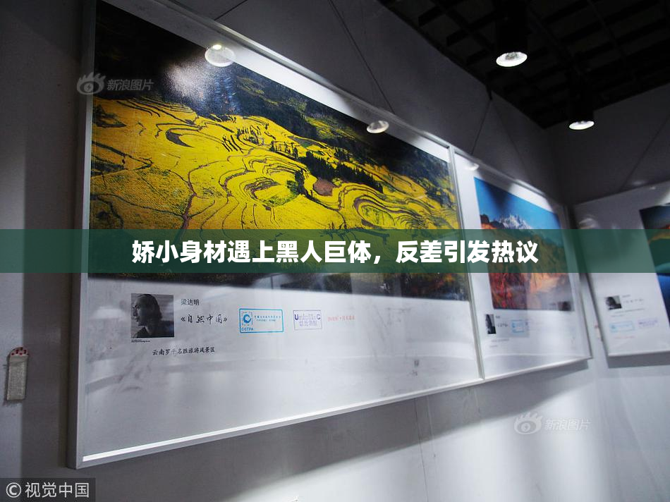 娇小身材遇上黑人巨体，反差引发热议