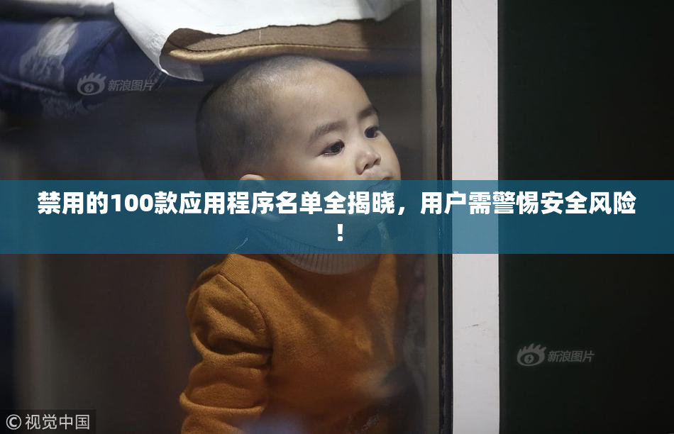 禁用的100款应用程序名单全揭晓，用户需警惕安全风险！