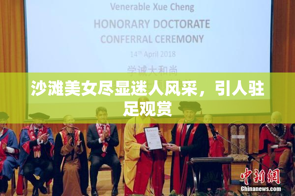 沙滩美女尽显迷人风采，引人驻足观赏