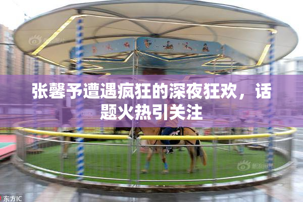 张馨予遭遇疯狂的深夜狂欢，话题火热引关注