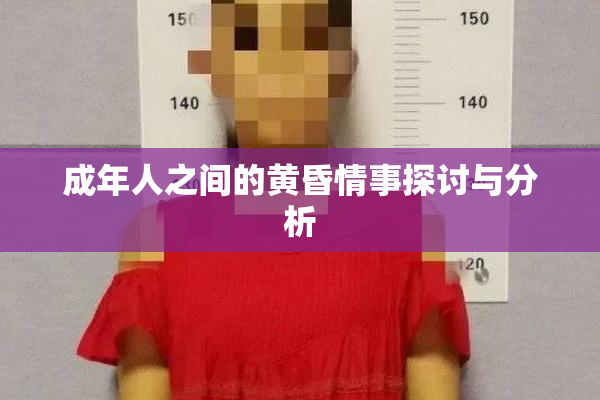 成年人之间的黄昏情事探讨与分析