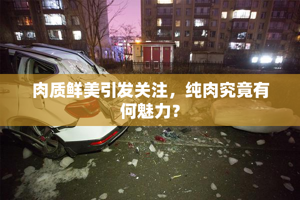 肉质鲜美引发关注，纯肉究竟有何魅力？
