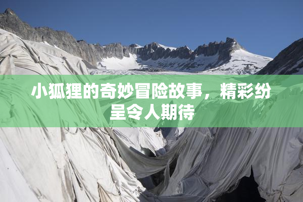 小狐狸的奇妙冒险故事，精彩纷呈令人期待