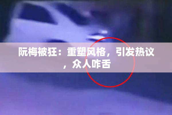 阮梅被狂：重塑风格，引发热议，众人咋舌