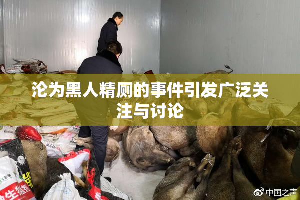 沦为黑人精厕的事件引发广泛关注与讨论