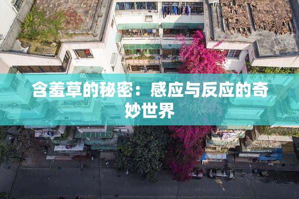 含羞草的秘密：感应与反应的奇妙世界