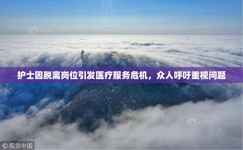 护士因脱离岗位引发医疗服务危机，众人呼吁重视问题