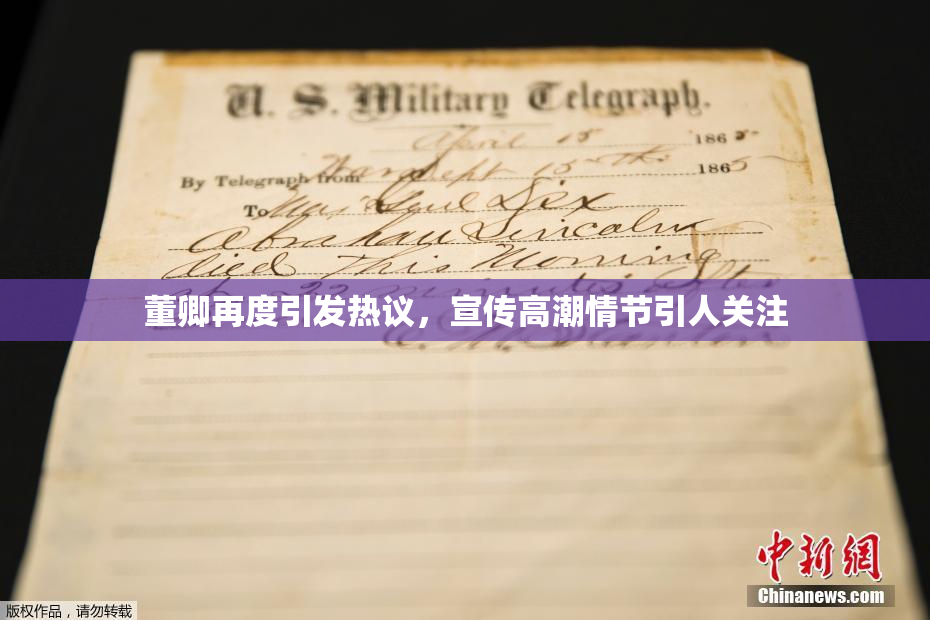 董卿再度引发热议，宣传高潮情节引人关注