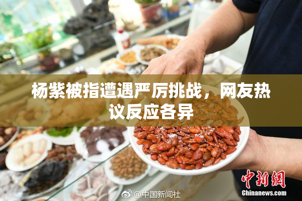杨紫被指遭遇严厉挑战，网友热议反应各异