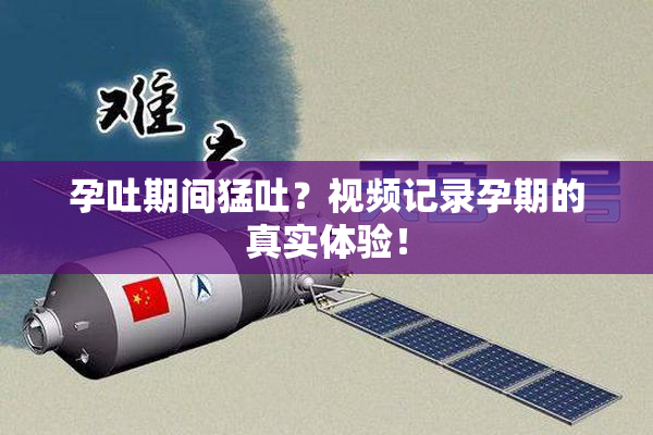 孕吐期间猛吐？视频记录孕期的真实体验！