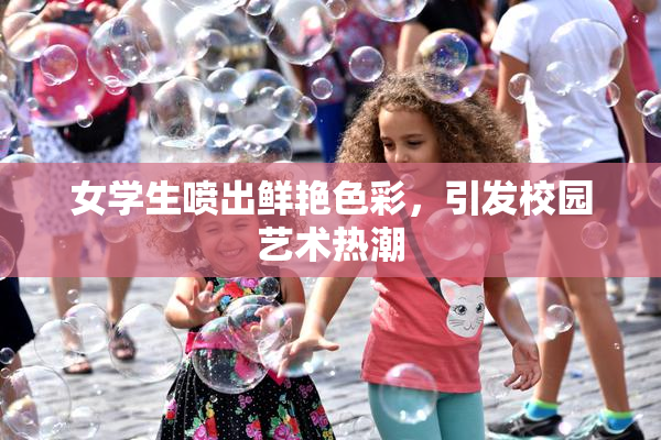 女学生喷出鲜艳色彩，引发校园艺术热潮