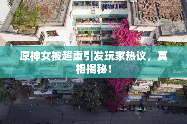 原神女被超重引发玩家热议，真相揭秘！