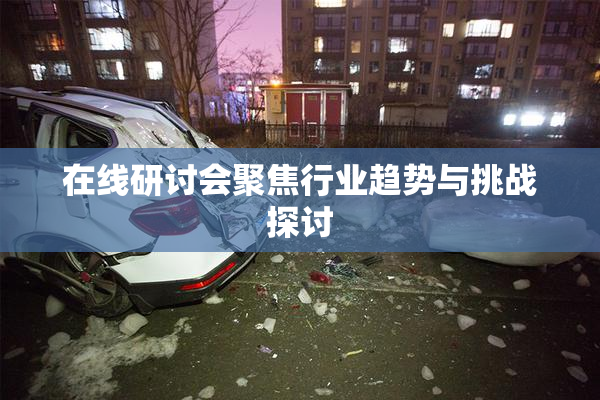 在线研讨会聚焦行业趋势与挑战探讨