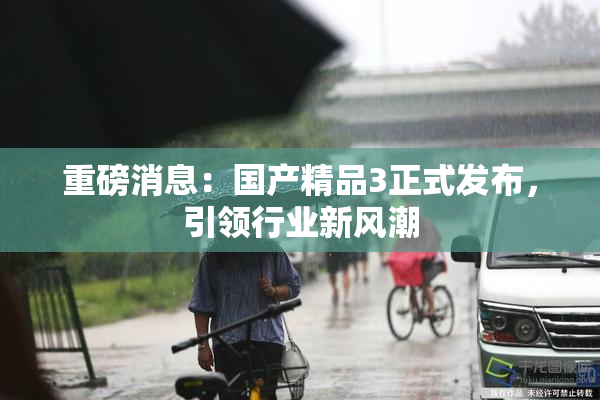 重磅消息：国产精品3正式发布，引领行业新风潮