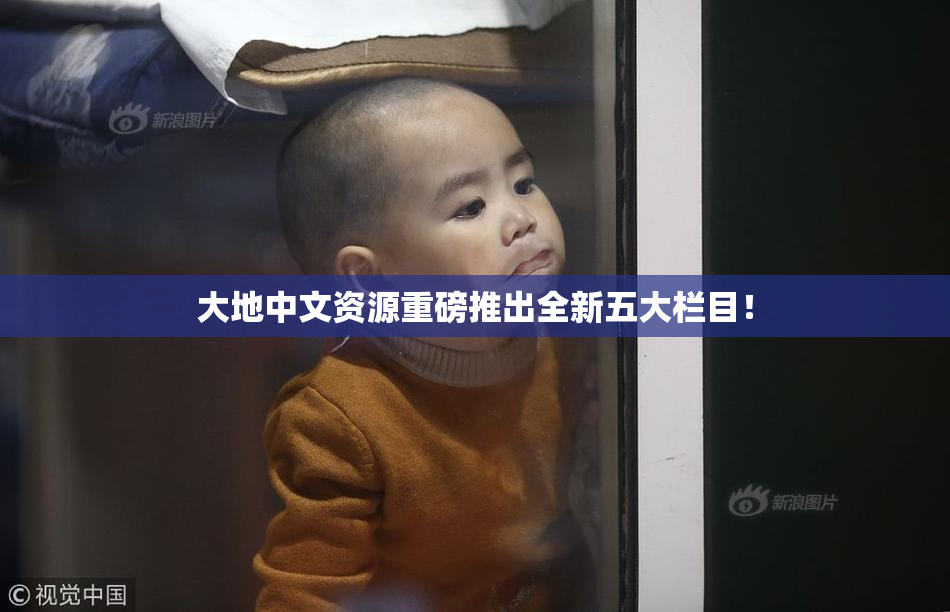 大地中文资源重磅推出全新五大栏目！