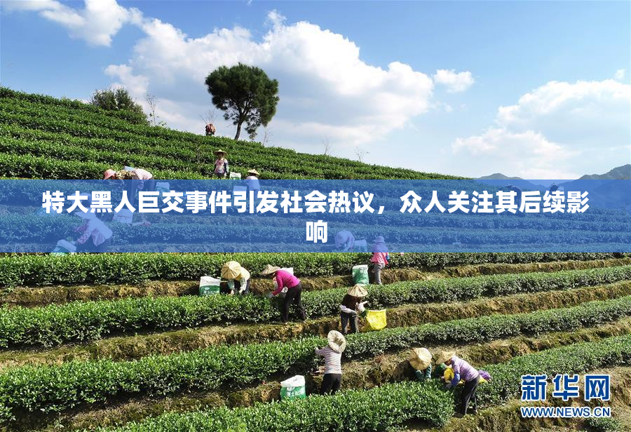 特大黑人巨交事件引发社会热议，众人关注其后续影响
