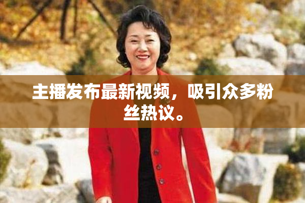 主播发布最新视频，吸引众多粉丝热议。