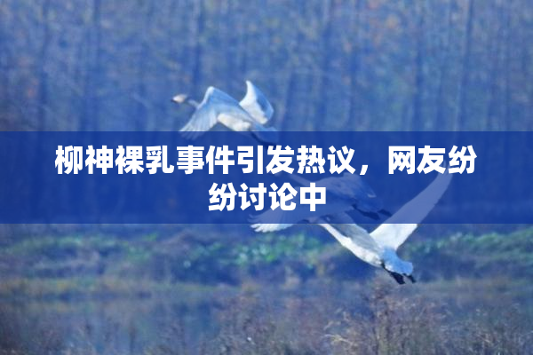 柳神裸乳事件引发热议，网友纷纷讨论中