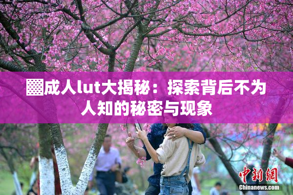 ▓成人lut大揭秘：探索背后不为人知的秘密与现象