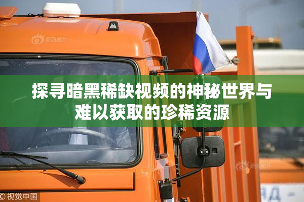 探寻暗黑稀缺视频的神秘世界与难以获取的珍稀资源