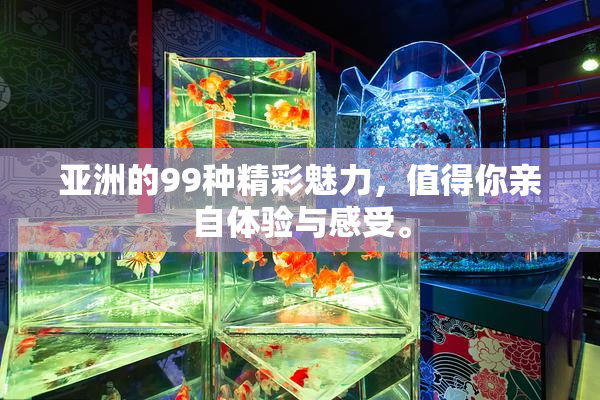 亚洲的99种精彩魅力，值得你亲自体验与感受。