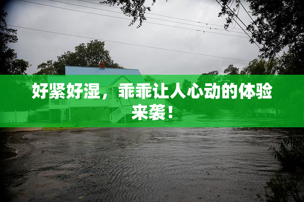 好紧好湿，乖乖让人心动的体验来袭！