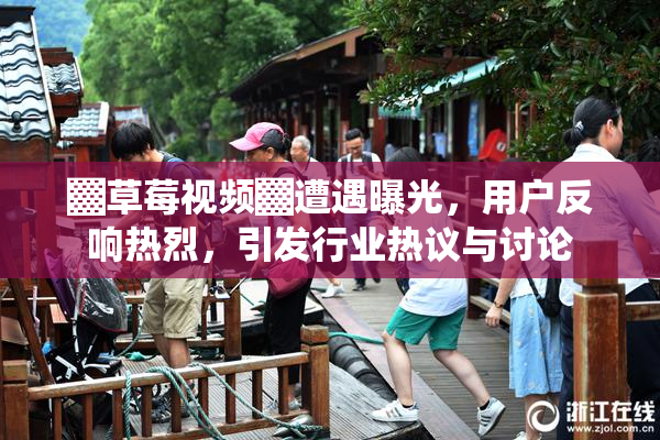 ▓草莓视频▓遭遇曝光，用户反响热烈，引发行业热议与讨论