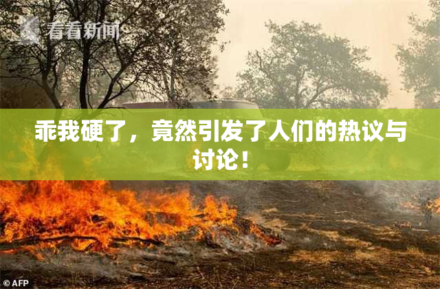 乖我硬了，竟然引发了人们的热议与讨论！