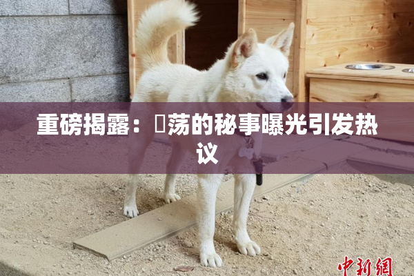 重磅揭露：婬荡的秘事曝光引发热议