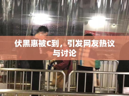 伏黑惠被C到，引发网友热议与讨论
