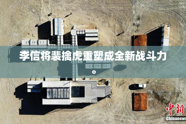李信将裴擒虎重塑成全新战斗力。