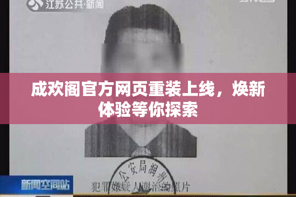 成欢阁官方网页重装上线，焕新体验等你探索