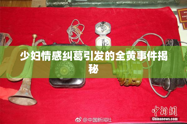 少妇情感纠葛引发的全黄事件揭秘