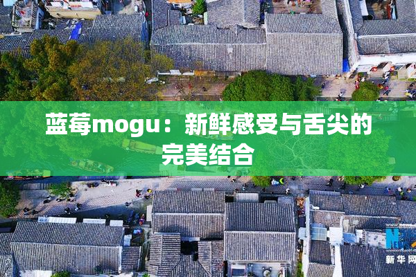 蓝莓mogu：新鲜感受与舌尖的完美结合