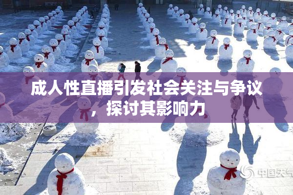 成人性直播引发社会关注与争议，探讨其影响力