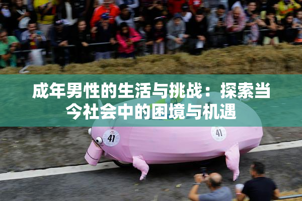 成年男性的生活与挑战：探索当今社会中的困境与机遇