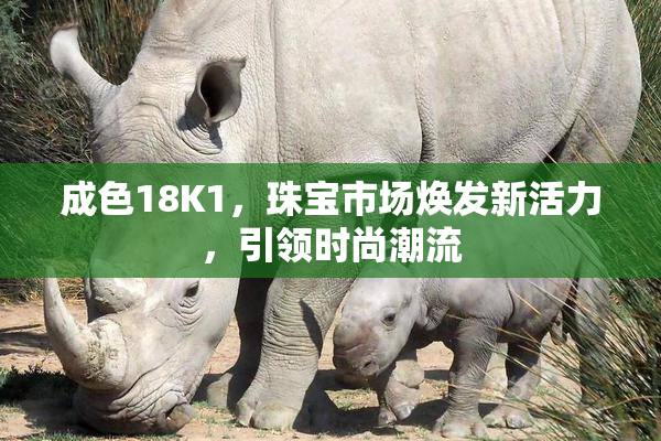 成色18K1，珠宝市场焕发新活力，引领时尚潮流