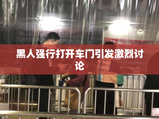 黑人强行打开车门引发激烈讨论