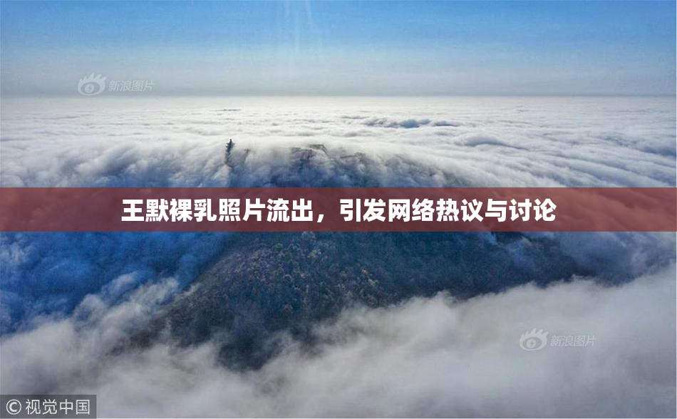 王默裸乳照片流出，引发网络热议与讨论