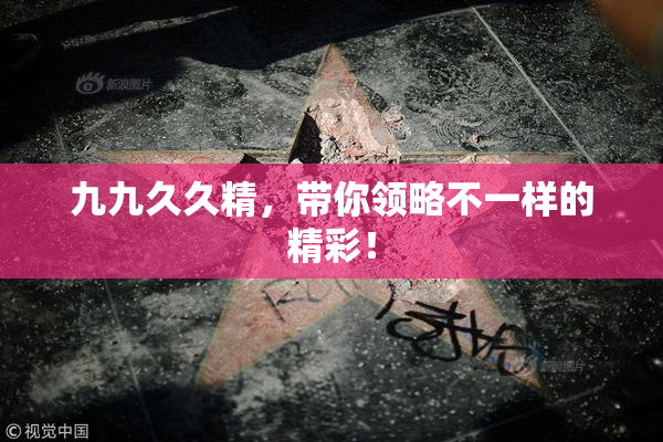 九九久久精，带你领略不一样的精彩！