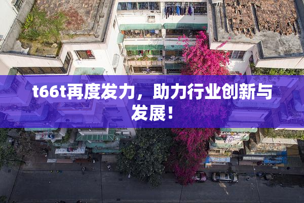 t66t再度发力，助力行业创新与发展！