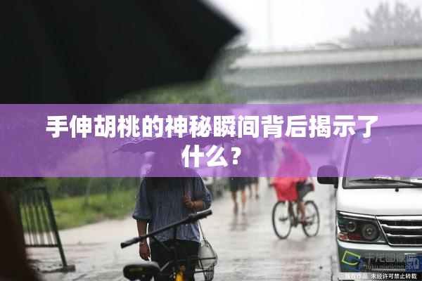 手伸胡桃的神秘瞬间背后揭示了什么？