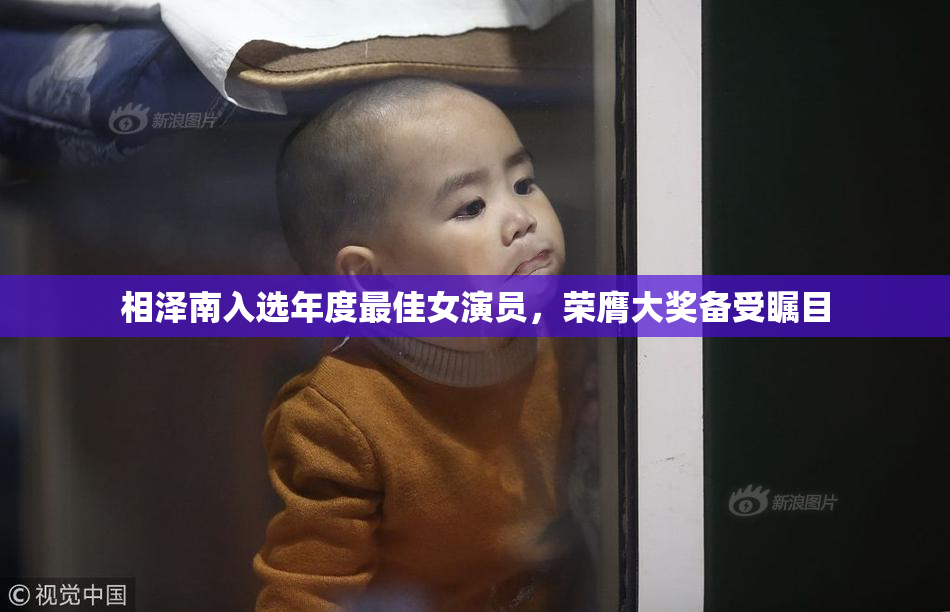 相泽南入选年度最佳女演员，荣膺大奖备受瞩目