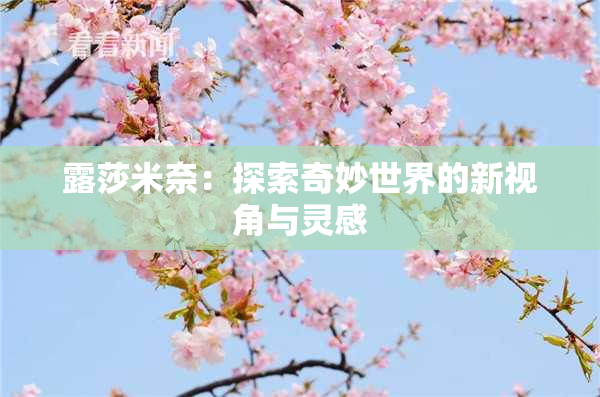 露莎米奈：探索奇妙世界的新视角与灵感