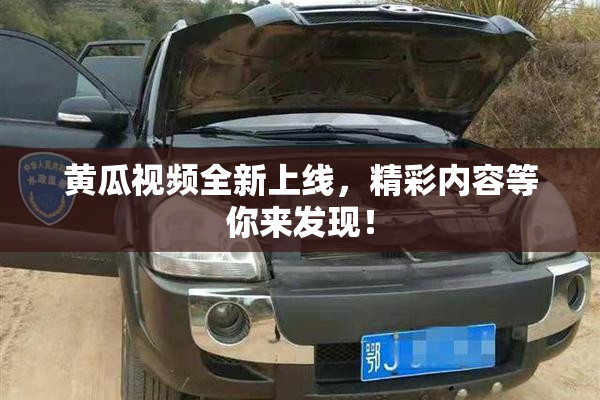 黄瓜视频全新上线，精彩内容等你来发现！